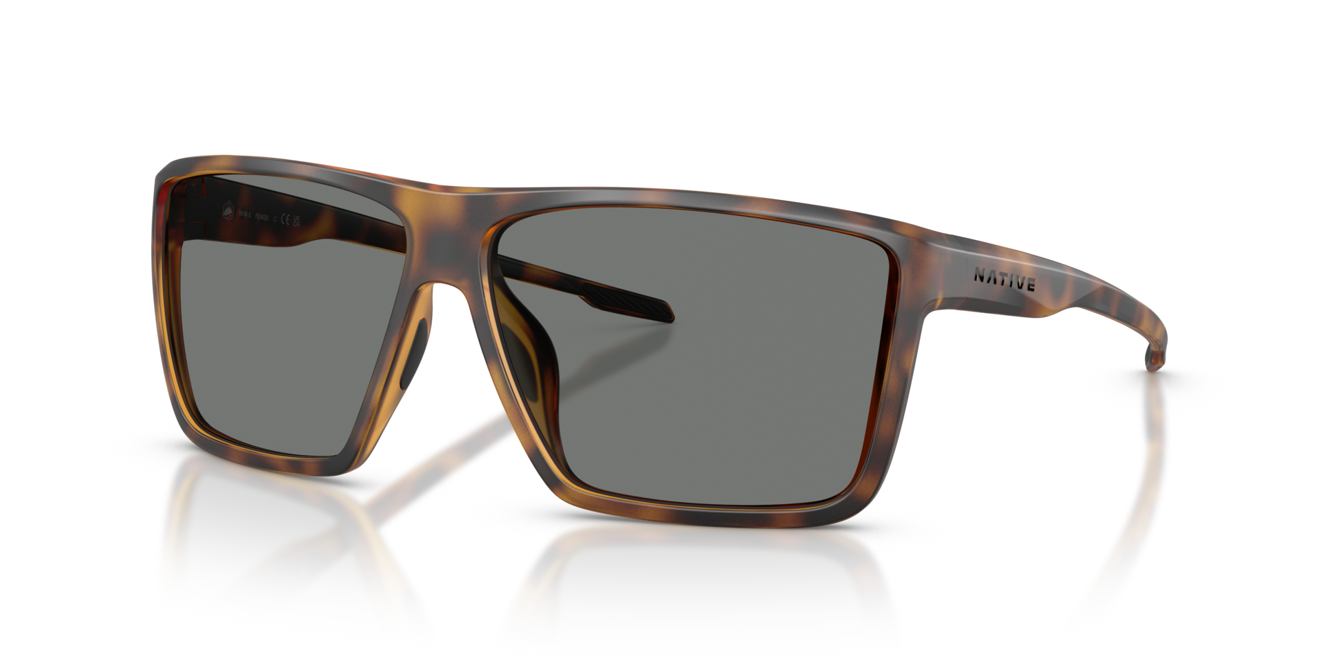 Tavern XL Sunglasses Grey Polarized | Native Eyewear®