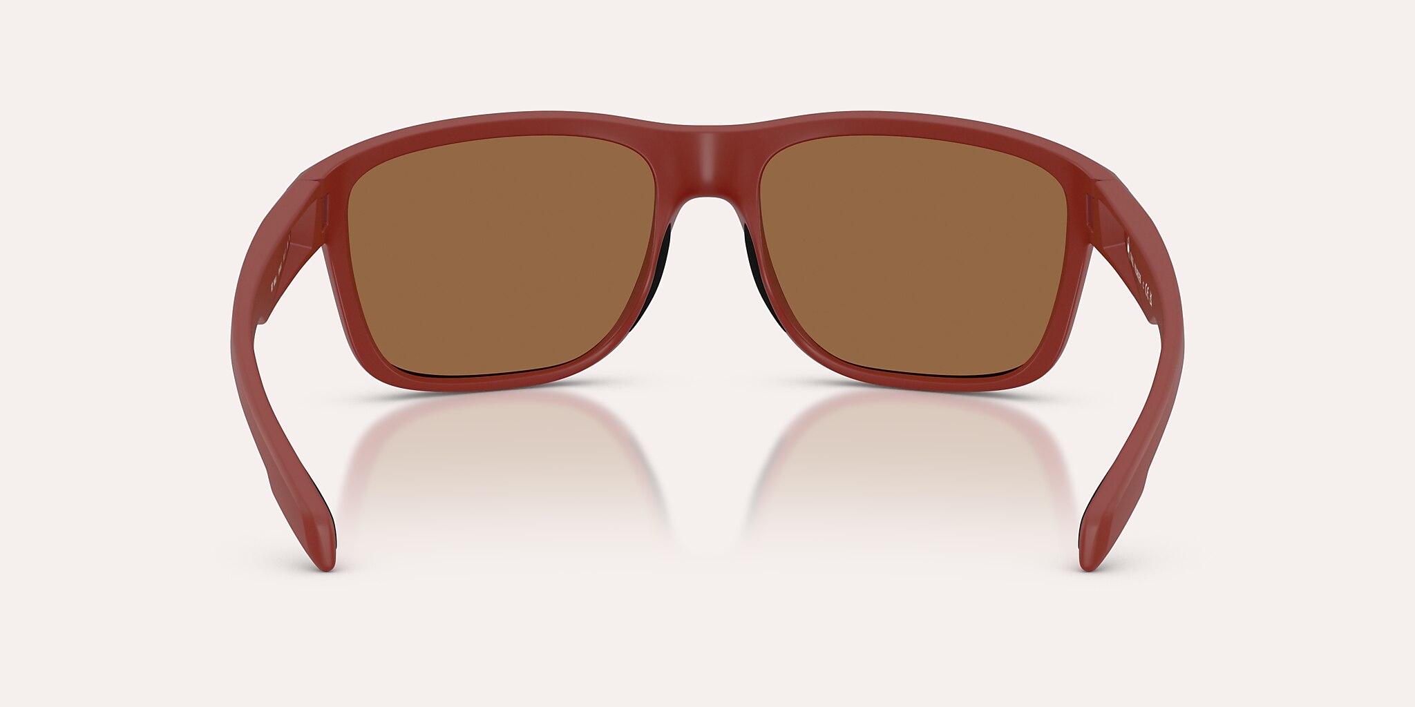 Sunglasses Native Gorge L (59-17) with Bronze Reflex Polarized lens and Red frame Image 4 of 5